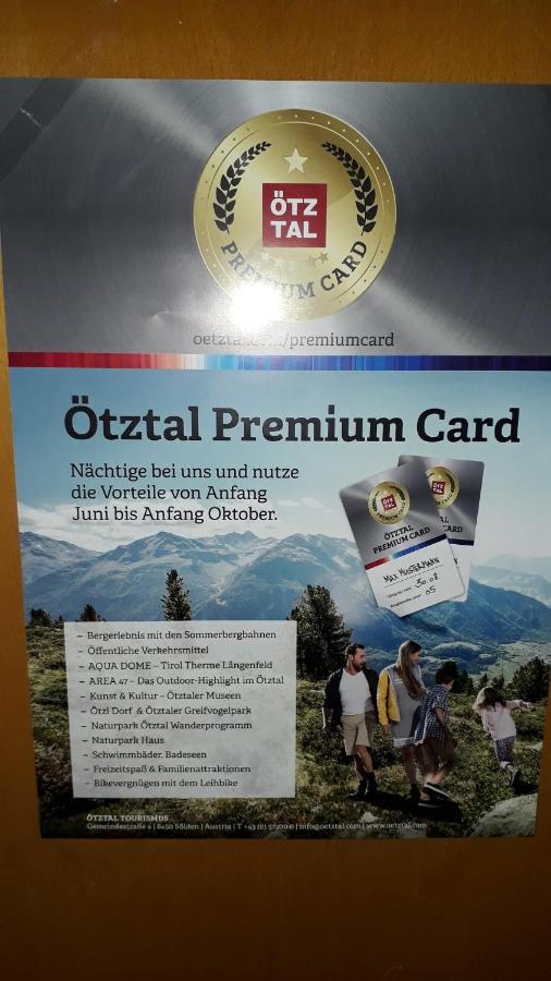 Gaestehaus Braunegger Oetz Bagian luar foto